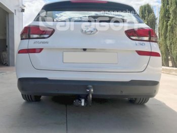 22 699 р. Фаркоп Aragon. (шар A) Hyundai I30 3 PD универсал (2017-2020)  с доставкой в г. Чебоксары. Увеличить фотографию 5