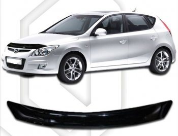 Дефлектор капота CA-Plastic Hyundai I30 FD хэтчбэк 5 дв. рестайлинг (2010-2012)