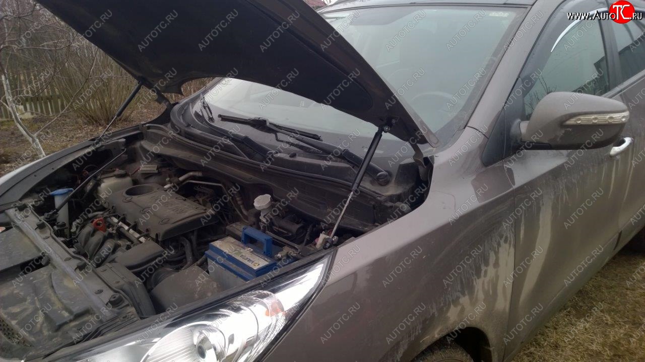 2 049 р. Упоры капота Russtal Hyundai IX35 LM дорестайлинг (2009-2013)  с доставкой в г. Чебоксары