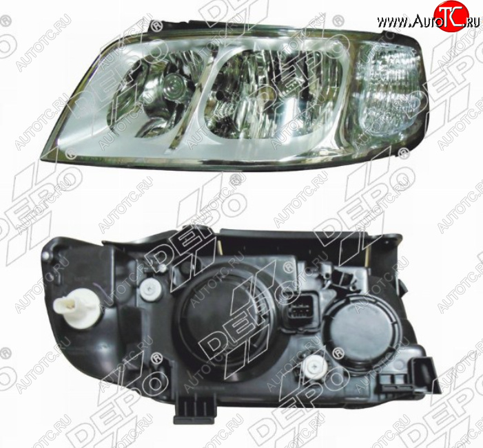 8 349 р. Левая фара DEPO Hyundai Matrix 1 FC 1-ый рестайлинг (2005-2008)  с доставкой в г. Чебоксары