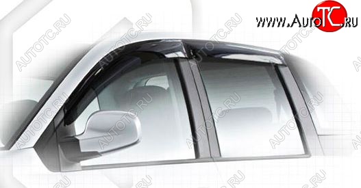 2 159 р. Дефлектора окон CA-Plastiс Hyundai Matrix 1 FC 2-ой рестайлинг (2008-2010) (Classic полупрозрачный, Без хром. молдинга)  с доставкой в г. Чебоксары