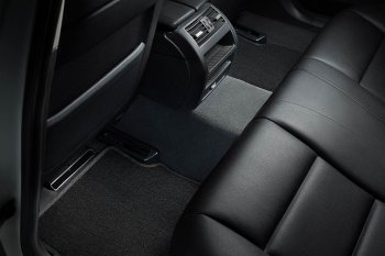 2 999 р. Текстильные коврики в салон SeinTex LUX 5 мест Hyundai Santa Fe TM рестайлинг (2020-2022)  с доставкой в г. Чебоксары. Увеличить фотографию 4