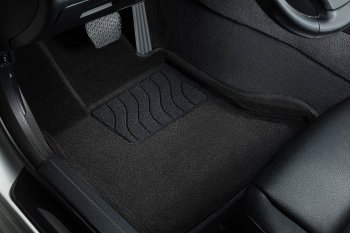5 699 р. Текстильные коврики в салон SEINTEX 3D 5 мест Hyundai Santa Fe TM рестайлинг (2020-2022)  с доставкой в г. Чебоксары. Увеличить фотографию 3