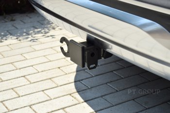 14 699 р. Фаркоп PT GROUP /съемный квадрат/ HYUNDAI Santa Fe 2021-2024/ KIA Sorento 2021-2024  Hyundai Santa Fe TM рестайлинг (2020-2022)  с доставкой в г. Чебоксары. Увеличить фотографию 5