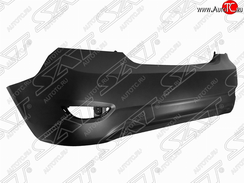 2 259 р. Задний бампер SAT  Hyundai Solaris  RBr (2010-2014) седан дорестайлинг (Неокрашенный)  с доставкой в г. Чебоксары