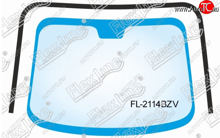 3 189 р. Молдинг лобового стекла FlexLine Hyundai Sonata EF дорестайлинг (1998-2001)  с доставкой в г. Чебоксары