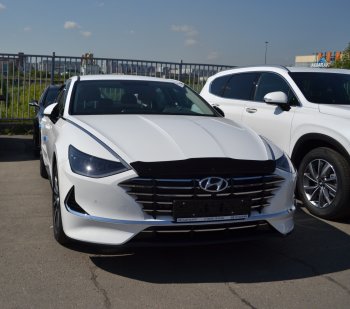 Дефлектор капота SIM Hyundai Sonata  DN8 (2019-2022)