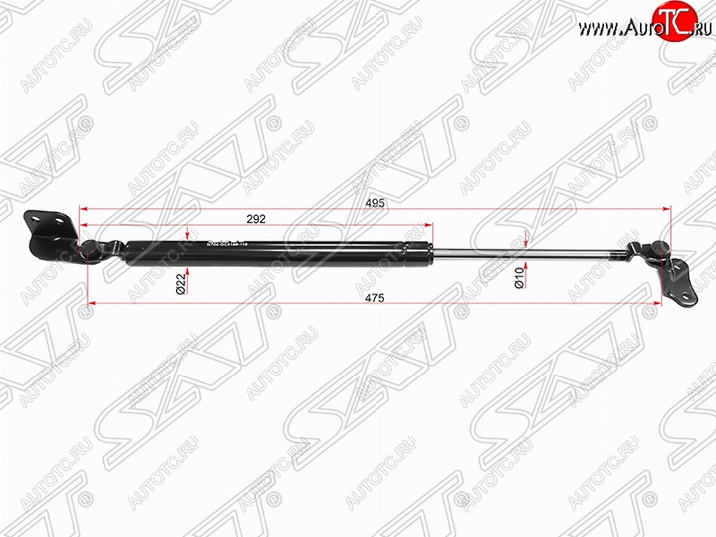 1 059 р. Правый упор капота SAT (газовый) Hyundai Terracan HP рестайлинг (2004-2007)  с доставкой в г. Чебоксары