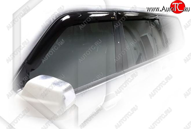 2 079 р. Дефлектора окон CA-Plastiс Hyundai Terracan HP рестайлинг (2004-2007) (Classic полупрозрачный, Без хром молдингов)  с доставкой в г. Чебоксары