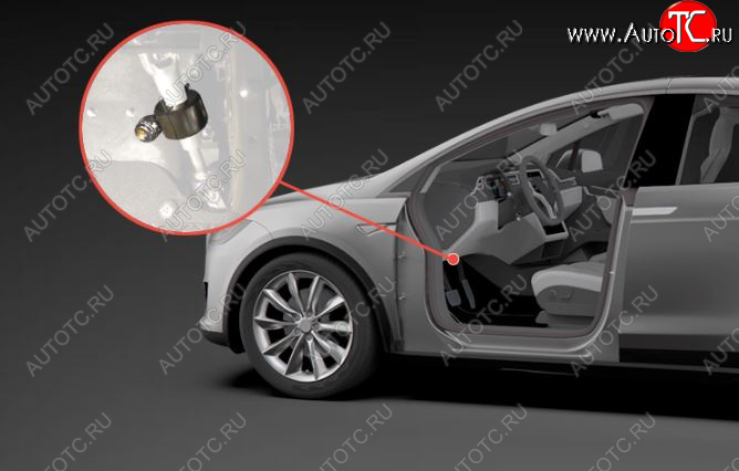 9 089 р. Замок рулевого вала FORTUS (штыревой) Hyundai Tucson TL дорестайлинг (2015-2018)  с доставкой в г. Чебоксары