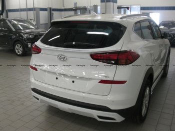 6 799 р. Юбка заднего бампера АВТОКРАТ Hyundai Tucson TL рестайлинг (2018-2021) (Неокрашенная)  с доставкой в г. Чебоксары. Увеличить фотографию 3