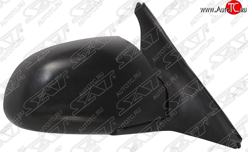 2 359 р. Боковое правое зеркало заднего вида SAT (3 контакта)  Hyundai Accent  2 LC (1999-2012) седан дорестайлинг (ТагАЗ) (Неокрашенное)  с доставкой в г. Чебоксары