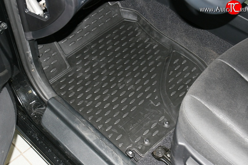 1 709 р. Коврики в салон Element 4 шт. (полиуретан)  Hyundai Elantra  HD (2006-2011)  с доставкой в г. Чебоксары