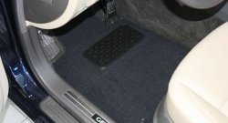 349 р. Коврики в салон Element 4 шт. (текстиль)  Hyundai Genesis  BH (2008-2012) седан дорестайлинг  с доставкой в г. Чебоксары. Увеличить фотографию 4
