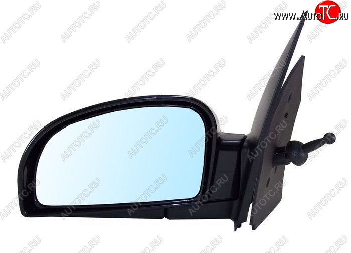 3 269 р. Боковое левое зеркало заднего вида SAT (механическое)  Hyundai Getz  TB (2002-2010) хэтчбэк 5 дв. дорестайлинг, хэтчбэк 5 дв. рестайлинг (Неокрашенное)  с доставкой в г. Чебоксары