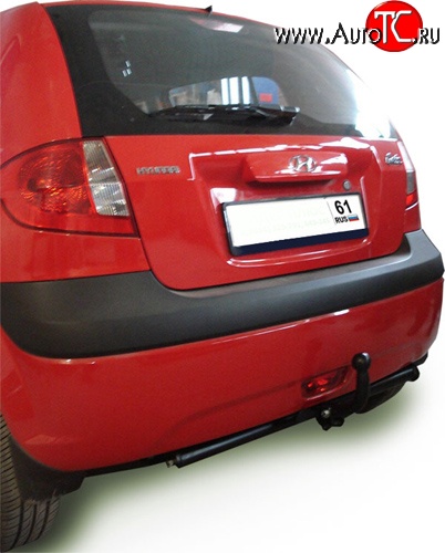 9 649 р. Фаркоп NovLine Hyundai Getz TB хэтчбэк 5 дв. рестайлинг (2005-2010)  с доставкой в г. Чебоксары