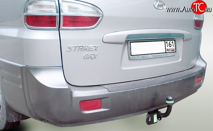 7 999 р. Фаркоп (2WD) Лидер Плюс Hyundai Starex/H1 A1 дорестайлинг (1997-2004) (Без электропакета)  с доставкой в г. Чебоксары