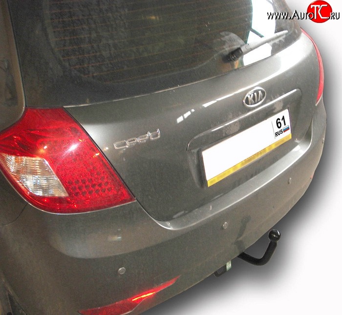 6 999 р. Фаркоп Лидер Плюс Hyundai I30 FD хэтчбек дорестайлинг (2007-2010) (Без электропакета)  с доставкой в г. Чебоксары