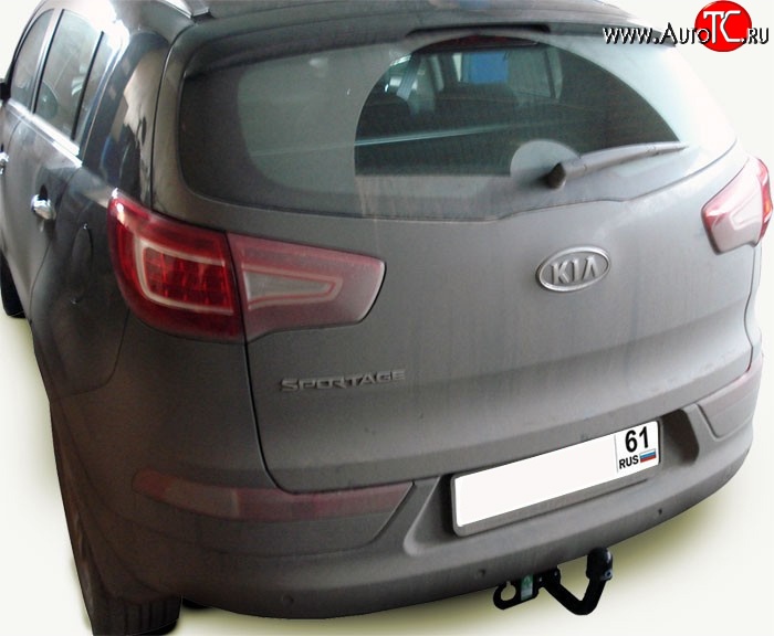 6 999 р. Фаркоп Лидер Плюс Hyundai IX35 LM дорестайлинг (2009-2013) (Без электропакета)  с доставкой в г. Чебоксары