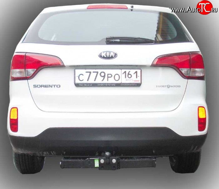 7 999 р. Фаркоп Лидер Плюс Hyundai Santa Fe DM дорестайлинг (2012-2016) (Без электропакета)  с доставкой в г. Чебоксары