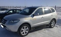 17 799 р. Пороги OEM Style Hyundai Santa Fe CM рестайлинг (2009-2012)  с доставкой в г. Чебоксары. Увеличить фотографию 2