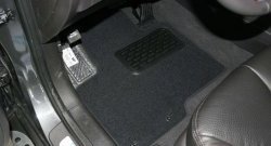 5 799 р. Коврики в салон Element 4 шт. (текстиль)  Hyundai Santa Fe  CM (2009-2012) рестайлинг  с доставкой в г. Чебоксары. Увеличить фотографию 4