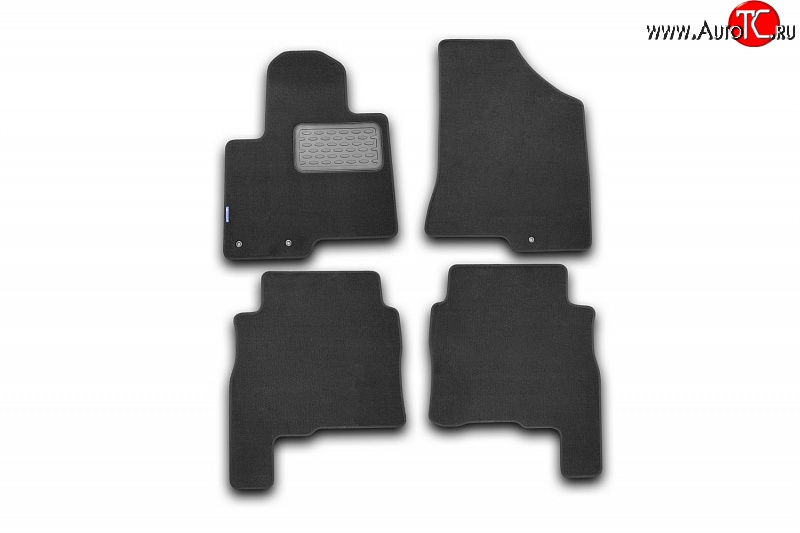 5 799 р. Коврики в салон Element 4 шт. (текстиль)  Hyundai Santa Fe  CM (2009-2012) рестайлинг  с доставкой в г. Чебоксары