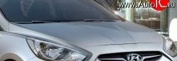 Капот Стандартный Hyundai Solaris RBr хэтчбэк дорестайлинг (2010-2014) (Окрашенный)