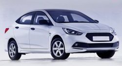 3 599 р. Пороги накладки Sport KIA Rio 3 QB хэтчбек 5 дв. рестайлинг (2015-2017) (Неокрашенные)  с доставкой в г. Чебоксары. Увеличить фотографию 5