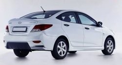 3 599 р. Пороги накладки Sport KIA Rio 3 QB хэтчбек 5 дв. рестайлинг (2015-2017) (Неокрашенные)  с доставкой в г. Чебоксары. Увеличить фотографию 6
