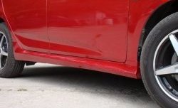 4 789 р. Пороги накладки Sport v2 KIA Rio 3 QB хэтчбек 5 дв. рестайлинг (2015-2017) (Неокрашенные)  с доставкой в г. Чебоксары. Увеличить фотографию 3