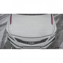 1 499 р. Реснички на фары HS1  Hyundai Solaris  RBr (2010-2014) седан дорестайлинг, хэтчбэк дорестайлинг (Неокрашенные)  с доставкой в г. Чебоксары. Увеличить фотографию 3