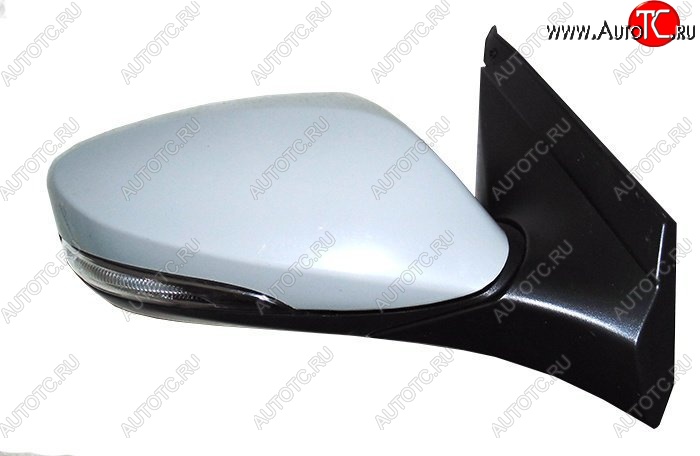 2 359 р. Боковое правое зеркало заднего вида SAT (обогрев, 5 контактов)  Hyundai Solaris  RBr (2010-2017) седан дорестайлинг, хэтчбэк дорестайлинг, седан рестайлинг, хэтчбэк рестайлинг (Неокрашенное)  с доставкой в г. Чебоксары