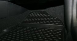 2 499 р. Коврики в салон Element 4 шт. (полиуретан) Hyundai Sonata YF (2009-2014)  с доставкой в г. Чебоксары. Увеличить фотографию 4
