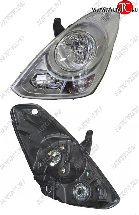 4 999 р. Левая фара SAT Hyundai Starex/Grand Starex/H1 TQ дорестайлинг (2007-2013)  с доставкой в г. Чебоксары
