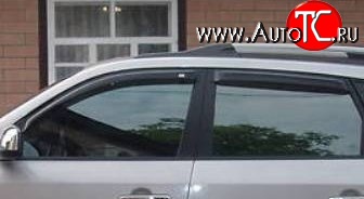 4 199 р. Комплект дефлекторов окон (ветровиков) 4 шт. Novline  Hyundai Tucson  JM (2004-2010)  с доставкой в г. Чебоксары