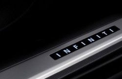 7 349 р. Накладки на порожки автомобиля СТ INFINITI FX35 S50 дорестайлинг (2002-2005)  с доставкой в г. Чебоксары. Увеличить фотографию 2