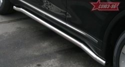 Защита порогов Souz-96 (d60) INFINITI FX35  S51 - FX50  S51
