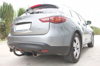 22 699 р. Фаркоп Aragon.(шар V) INFINITI FX50 S51 дорестайлинг (2008-2011)  с доставкой в г. Чебоксары. Увеличить фотографию 7