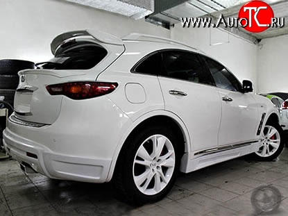 11 399 р. Спойлер Lorinser INFINITI FX37 S51 дорестайлинг (2008-2011) (Неокрашенный)  с доставкой в г. Чебоксары