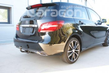 22 699 р. Фаркоп Aragon. (шар A) Mercedes-Benz GLA X156 дорестайлинг (2013-2017)  с доставкой в г. Чебоксары. Увеличить фотографию 2