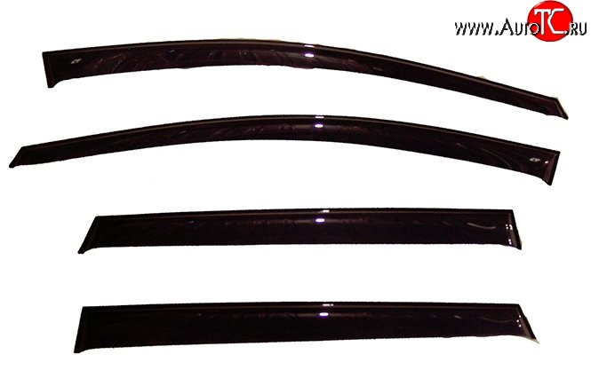 4 499 р. Комплект дефлекторов окон (ветровиков) 4 шт. Novline  INFINITI QX60  L50 (2013-2016) дорестайлинг  с доставкой в г. Чебоксары