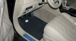 2 699 р. Коврики в салон Element 4 шт. (полиуретан) INFINITI FX50 S51 дорестайлинг (2008-2011)  с доставкой в г. Чебоксары. Увеличить фотографию 5