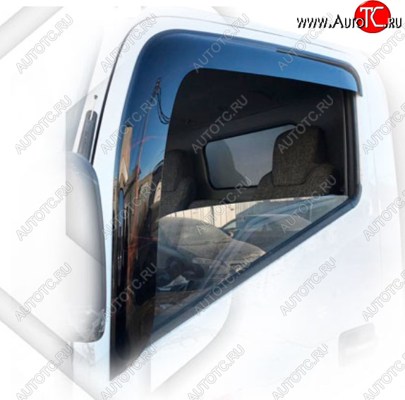 2 379 р. Дефлектора окон CA-Plastic JAC N56 рестайлинг (2016-2022) (Classic полупрозрачный)  с доставкой в г. Чебоксары