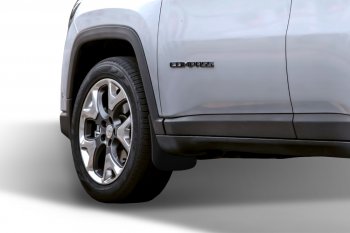 4 799 р. Брызговики Frosch  Jeep Compass  MK (2011-2015) рестайлинг (Передние)  с доставкой в г. Чебоксары. Увеличить фотографию 2