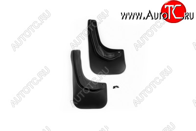 2 379 р. Брызговики Cross Frosch (standart)  Jeep Compass  MK (2011-2015) рестайлинг (Задние)  с доставкой в г. Чебоксары