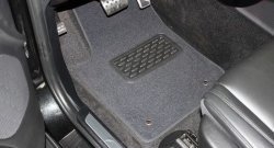 2 699 р. Коврики в салон Element 4 шт. (текстиль)  Jeep Grand Cherokee  WK2 (2010-2013) дорестайлинг  с доставкой в г. Чебоксары. Увеличить фотографию 4