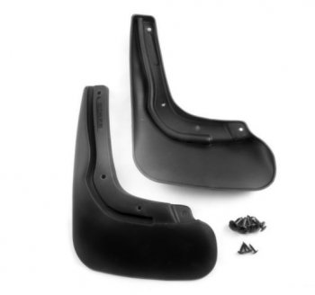 Брызговики Frosch 2/4 doors Jeep Wrangler ( YJ,  TJ,  JK,  JL) (1986-2024) 3 дв., 3 дв. дорестайлинг (Передние)