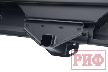 68 879 р. Бампер задний силовой РИФ (стандарт)  Jeep Wrangler  JK (2006-2010) 3 дв. дорестайлинг (С квадратом под фаркоп и фонарями)  с доставкой в г. Чебоксары. Увеличить фотографию 5