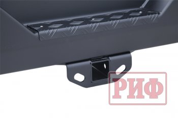 68 879 р. Бампер задний силовой РИФ (стандарт)  Jeep Wrangler  JK (2006-2010) 3 дв. дорестайлинг (С квадратом под фаркоп и фонарями)  с доставкой в г. Чебоксары. Увеличить фотографию 8